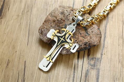 box stainless steel cross pendant|stainless steel crucifix pendant.